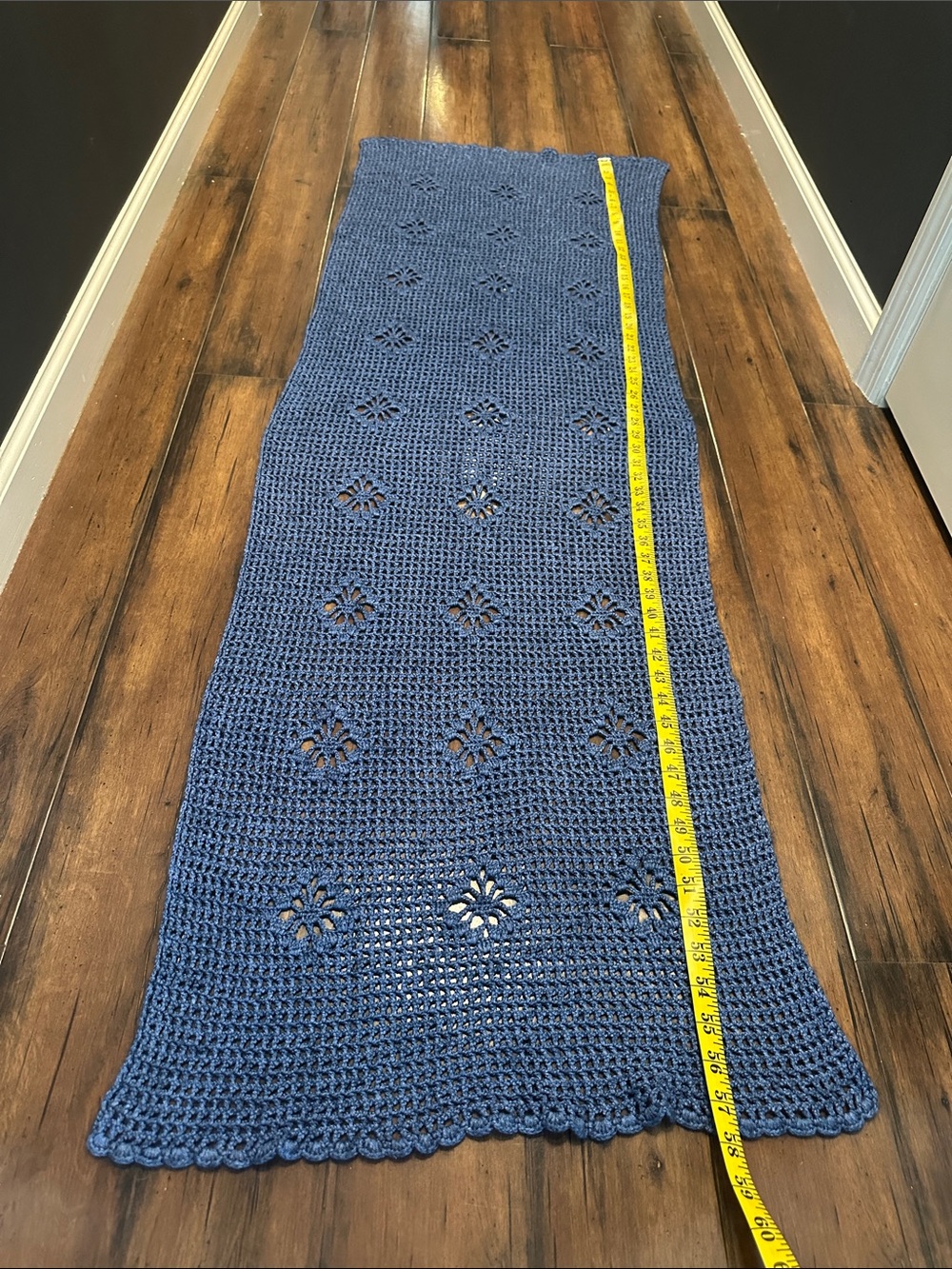 Handmade crochet wrap - Picture 5 of 6